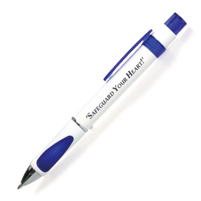 Plastic ball pen (Safeguard Your Heart)